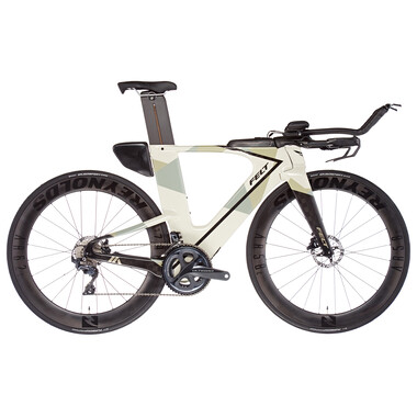 Bicicleta de triatlón FELT IA ADVANCED DISC Shimano Ultegra 36/52 Caqui 2022 0